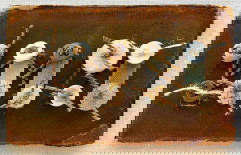 OUTSIDER ART COLLAGE: SIZE: 6 X 3.5 INCHES APPROX. UNFRAMED. SHIPPING IN THE U.S VIA USPS PRIORITY. MAIL $15