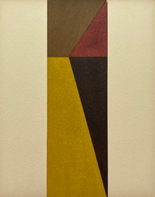 VINTAGE GEOMETRIC PAINTING