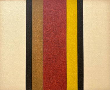 VINTAGE GEOMETRIC PAINTING: ORIGINAL OIL ON PAPER BOARD. SIZE: 8 X 10 INCHES APPROX. PAINTING IS UNFRAMED. SHIPPING IN THE U.S VIA USPS PRIORITY MAIL $16