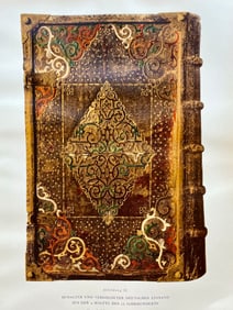 Original Antique Lithograph Antique Bookbinding