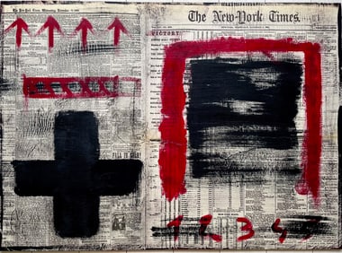 MIXED MEDIA OUTSIDER ART