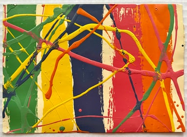 ORIGINAL ABSTRACT ACRYLIC PAINTING