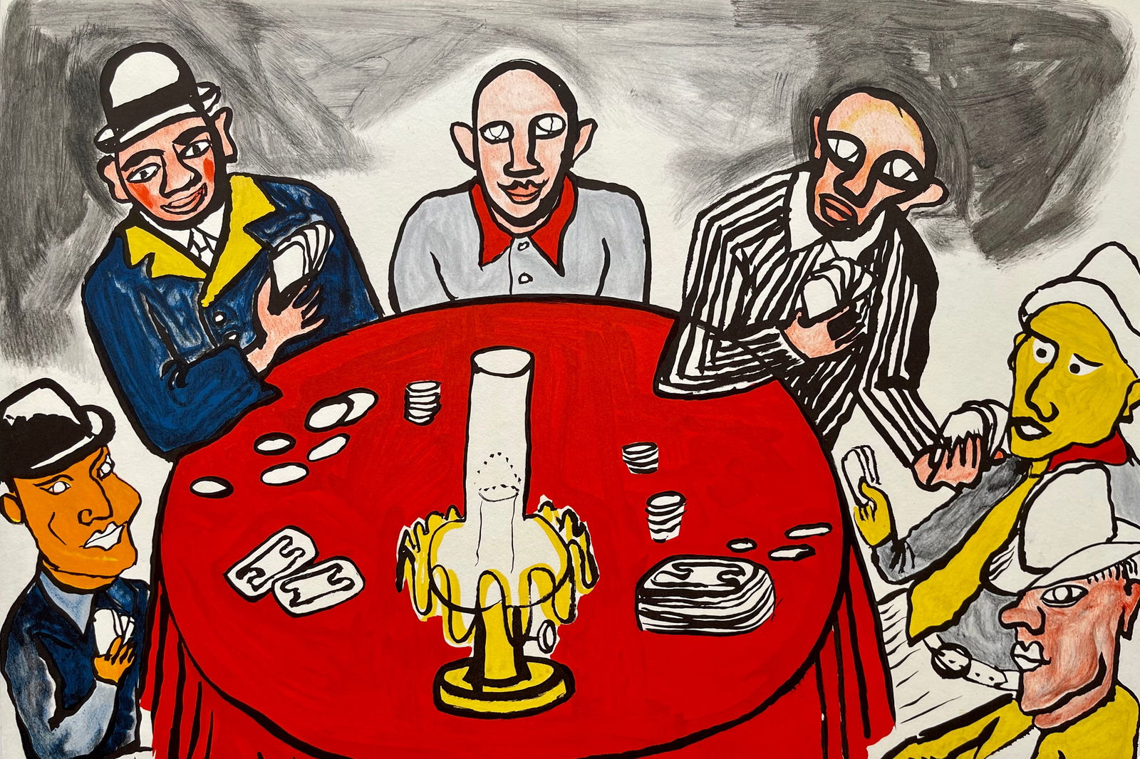 ALEXANDER CALDER ORIGINAL VINTAGE DERRIERE LE MIROIR LITHOGRAPH: Alexander Calder Original Derriere Le Miroir double page lithograph. Total sheet size: 22 X 15 Inches Approximately. Centerfold as Issued. Unframed. PRINTED FRANCE 1975. MAEGHT EDITEUR. SHIPPING IN TH