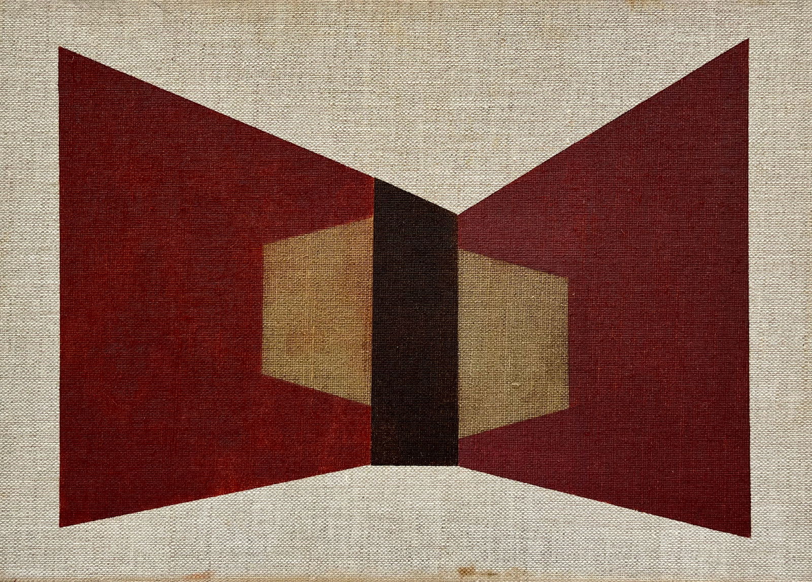 VINTAGE GEOMETRIC PAINTING (1 of 3)