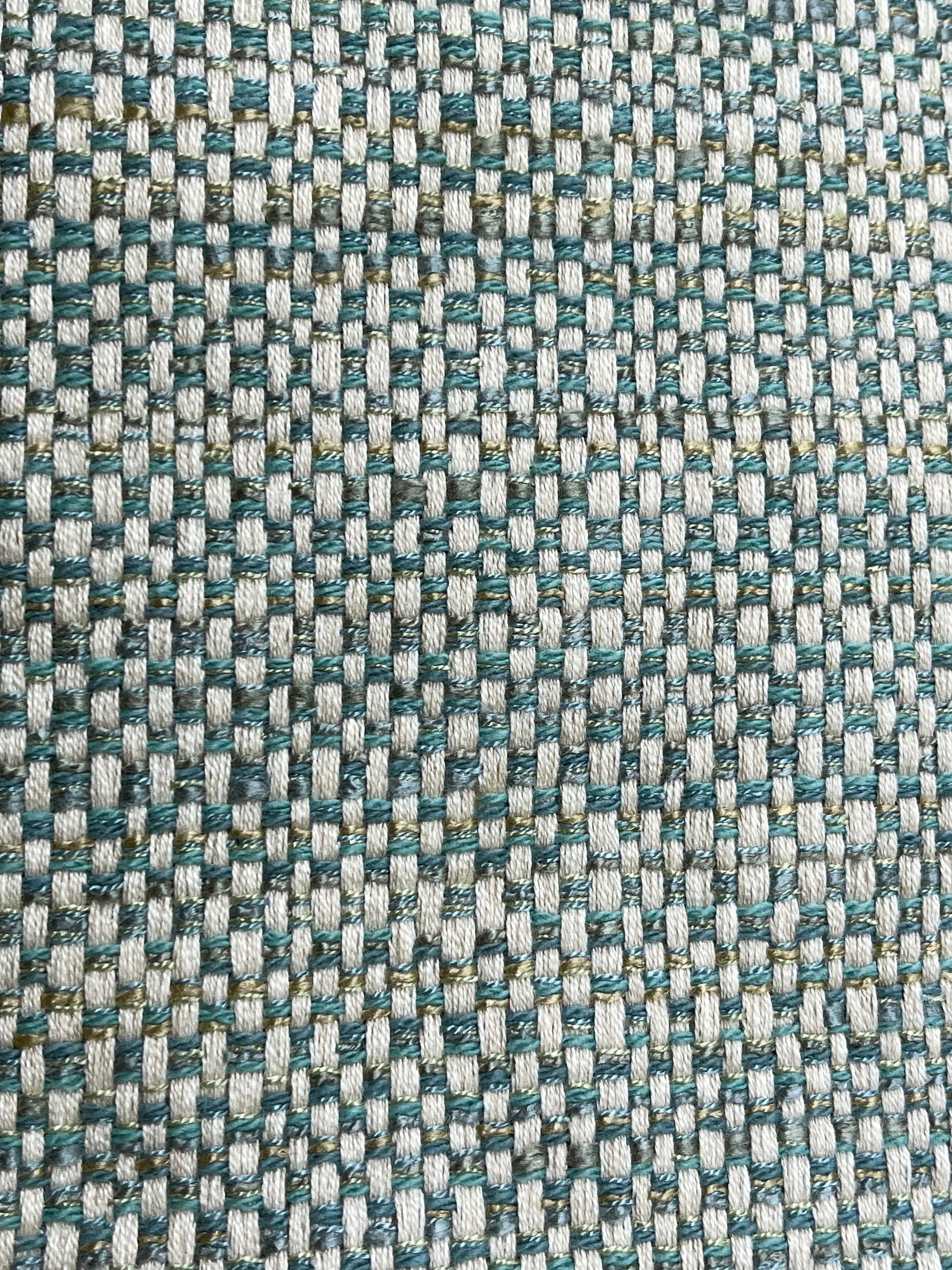 Lot Of 4 Yards Upholstery Fabric Blue Beige 54 Inches Wide: Lot of 4 1/2 Yards of gorgeous high end upholstery fabric, 54 Inches Wide. SHIPPING IN THE U.S VIA USPS PRIORITY MAIL $20