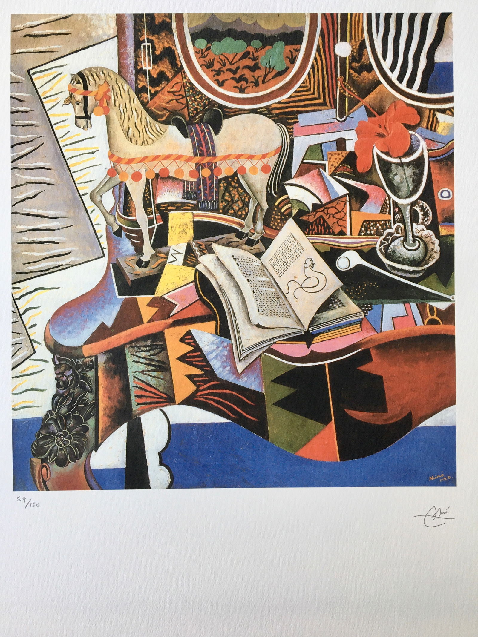 JOAN MIRO LARGE PRINT - 2