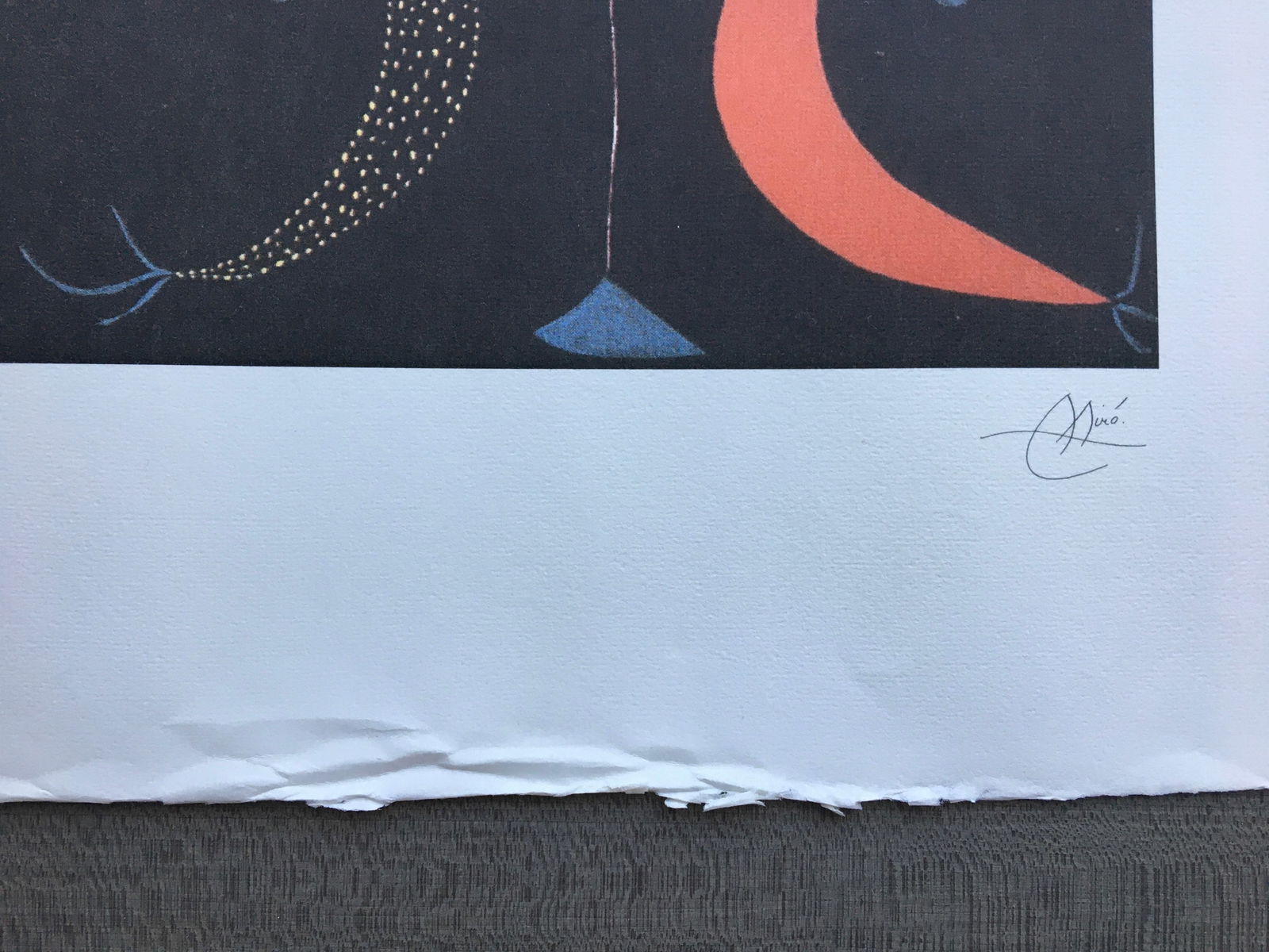 JOAN MIRO LARGE PRINT - 2