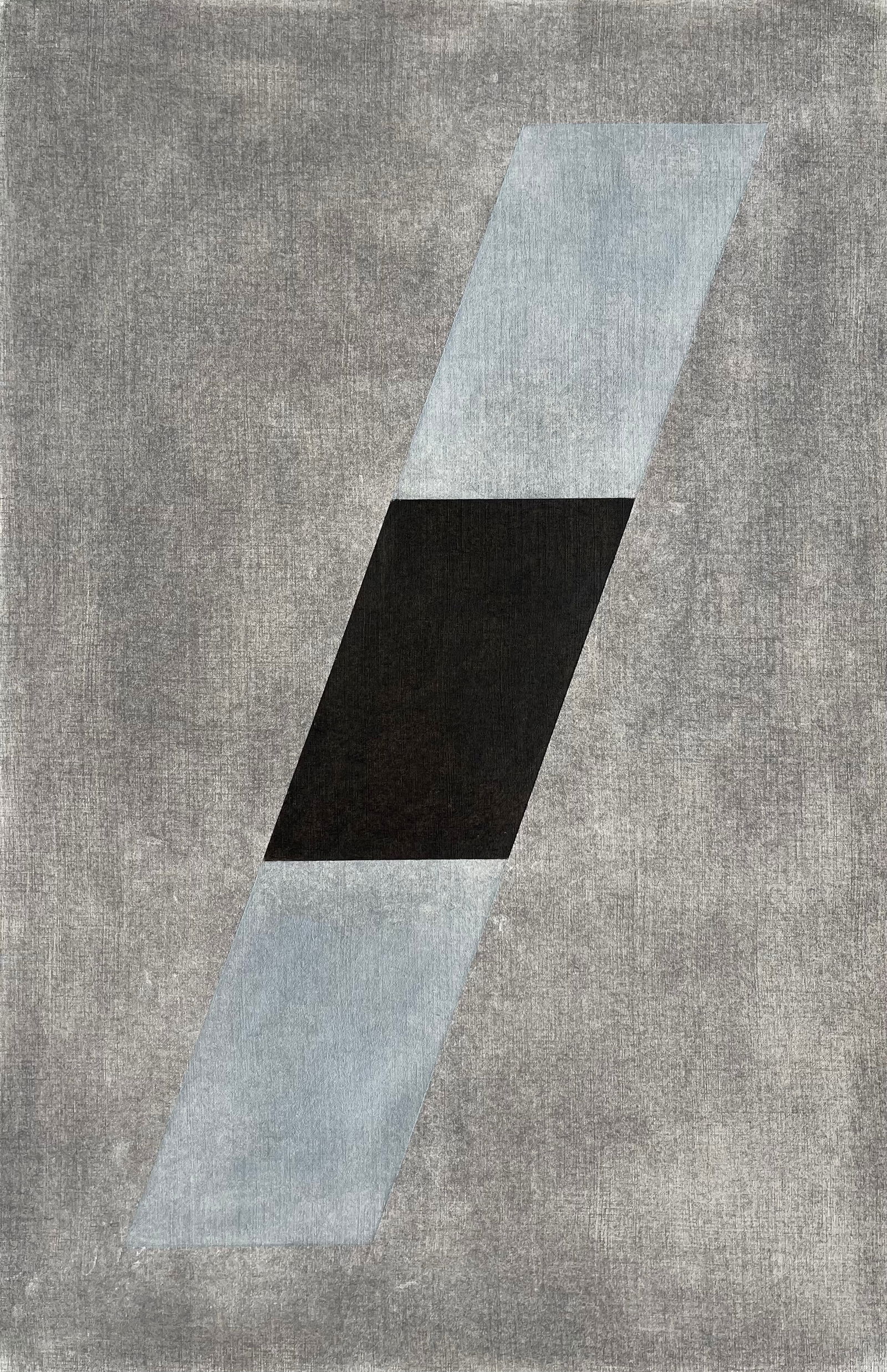 MINIMALIST OIL ON PAPER PAINTING: OIL ON PAPER PAINTING. SIZE: 12 X 18 INCHES. PAINTING IS UNFRAMED. SHIPPING IN THE U.S VIA USPS PRIORITY MAIL $16