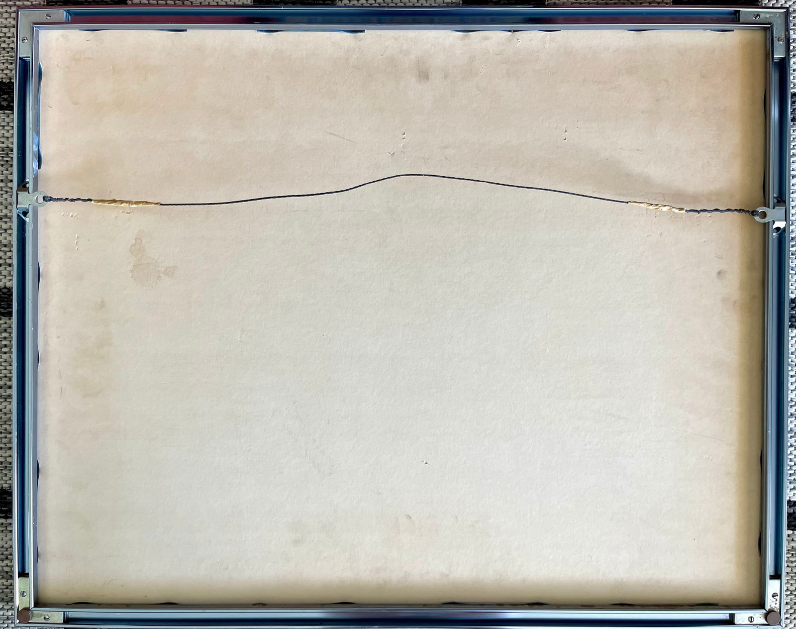 RECLINING NUDE FRAMED VINTAGE ENGRAVING - 3