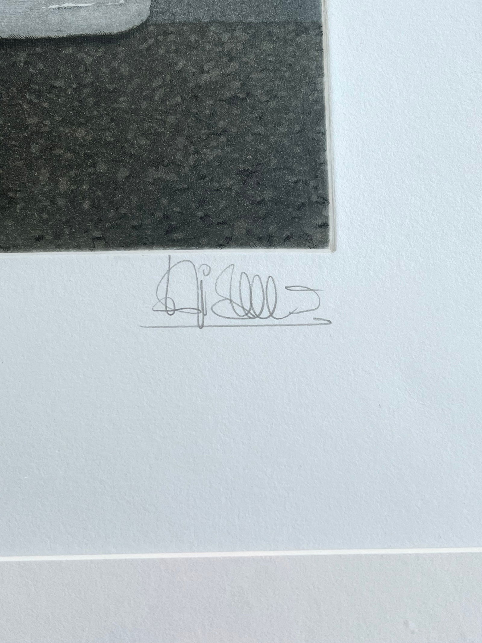 FRAMED GERMAN ETCHING - 2