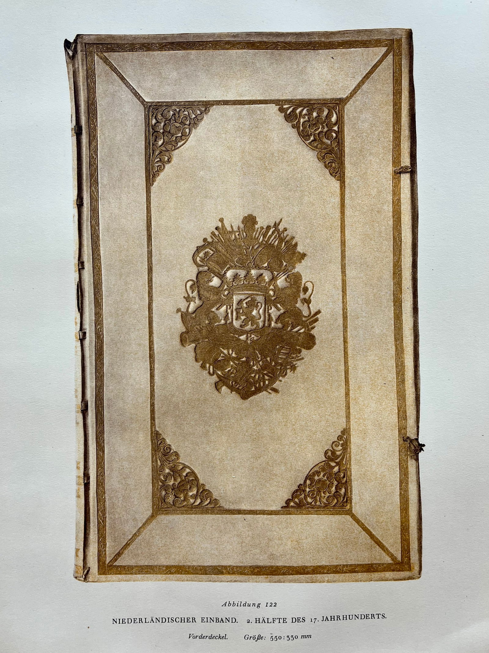 Original Antique Lithograph Antique Bookbinding (1 of 2)