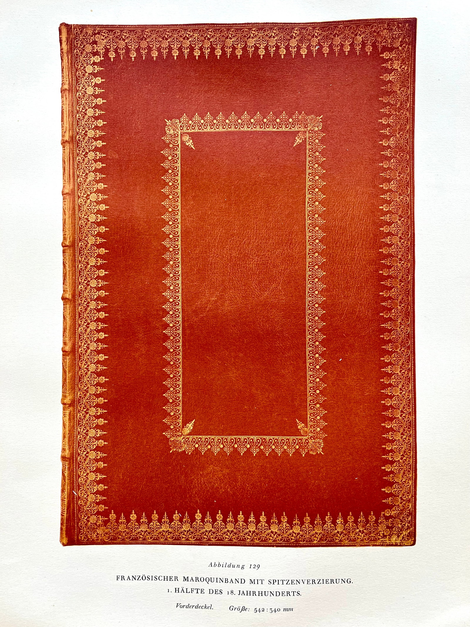 Original Antique Lithograph Antique Bookbinding Office Library Decor (1 of 2)