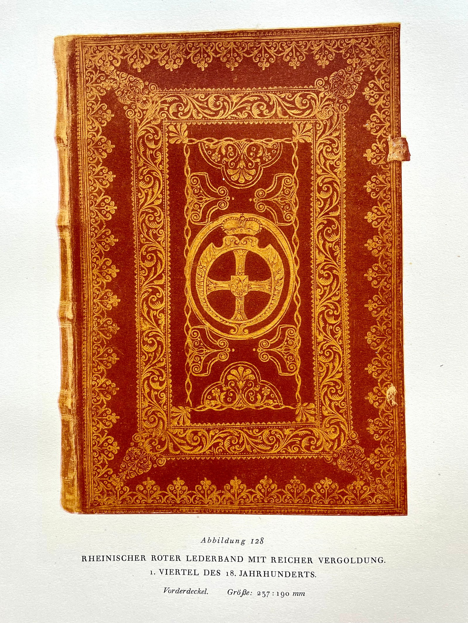 Original Antique Lithograph Antique Bookbinding Office Library Decor (1 of 2)