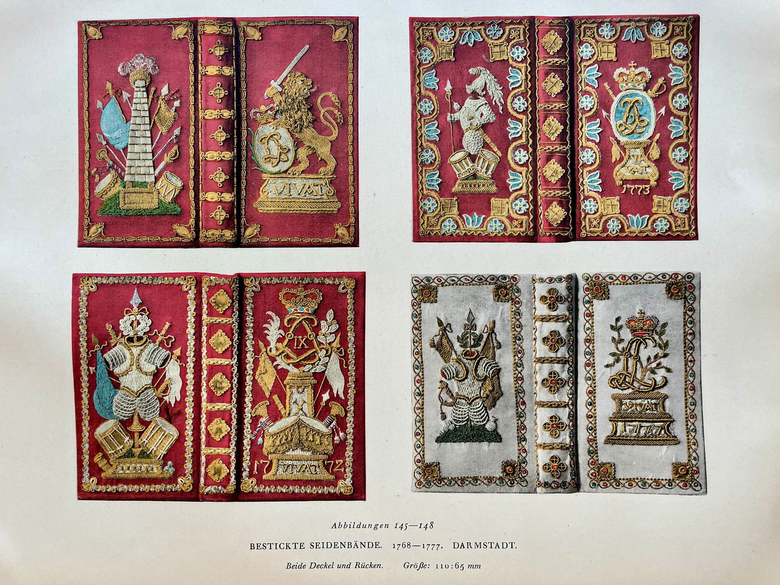 Original Antique Lithograph Antique Bookbinding Office Library Decor (1 of 2)