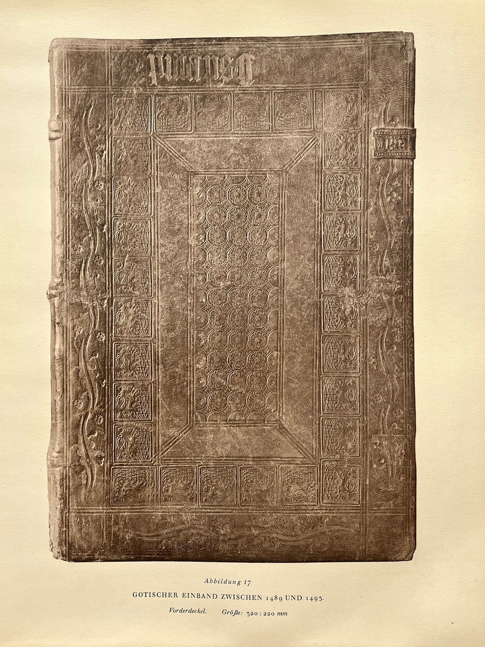 Original Antique Lithograph Antique Bookbinding Office Library Decor (1 of 2)