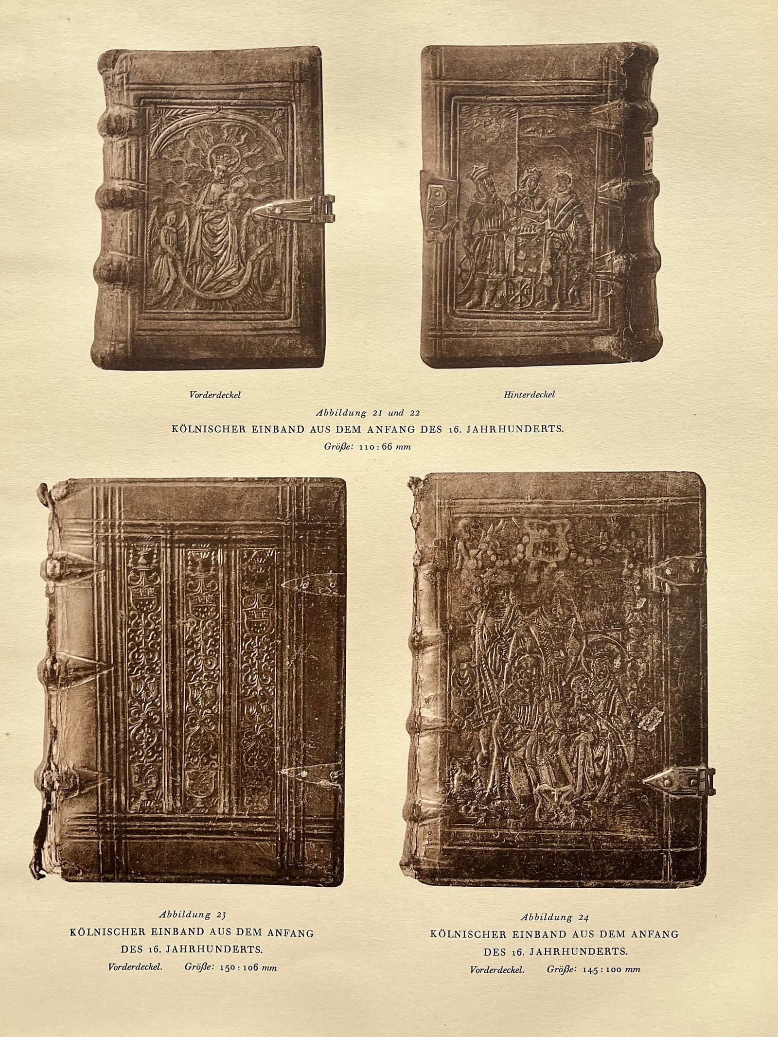 Original Antique Lithograph Antique Bookbinding Office Library Decor (1 of 2)