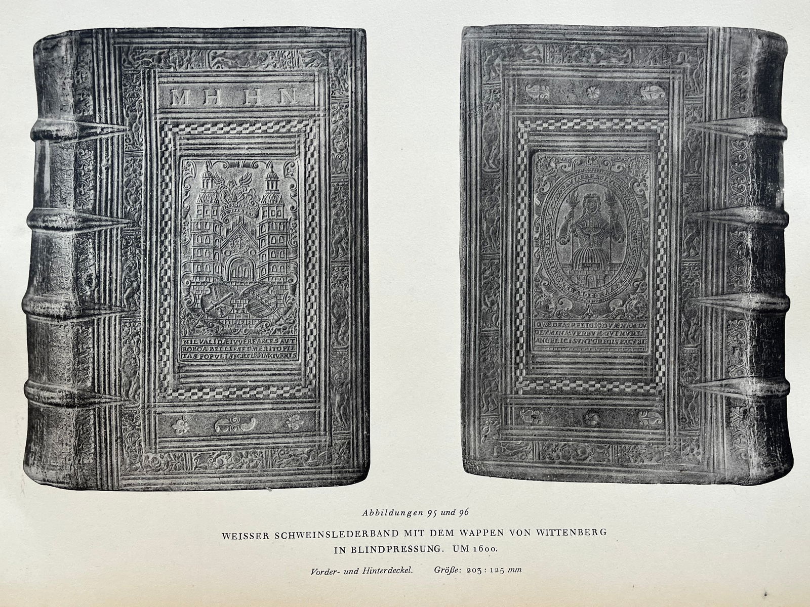 Original Antique Lithograph Antique Bookbinding Office Library Decor (1 of 2)