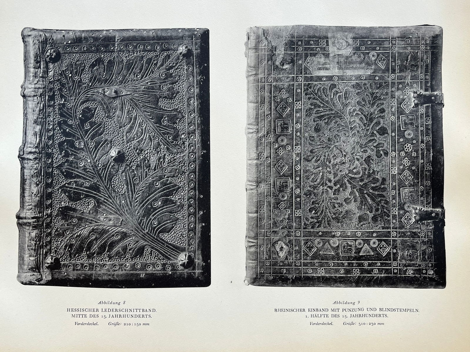 Original Antique Lithograph Antique Bookbinding Office Library Decor (1 of 2)