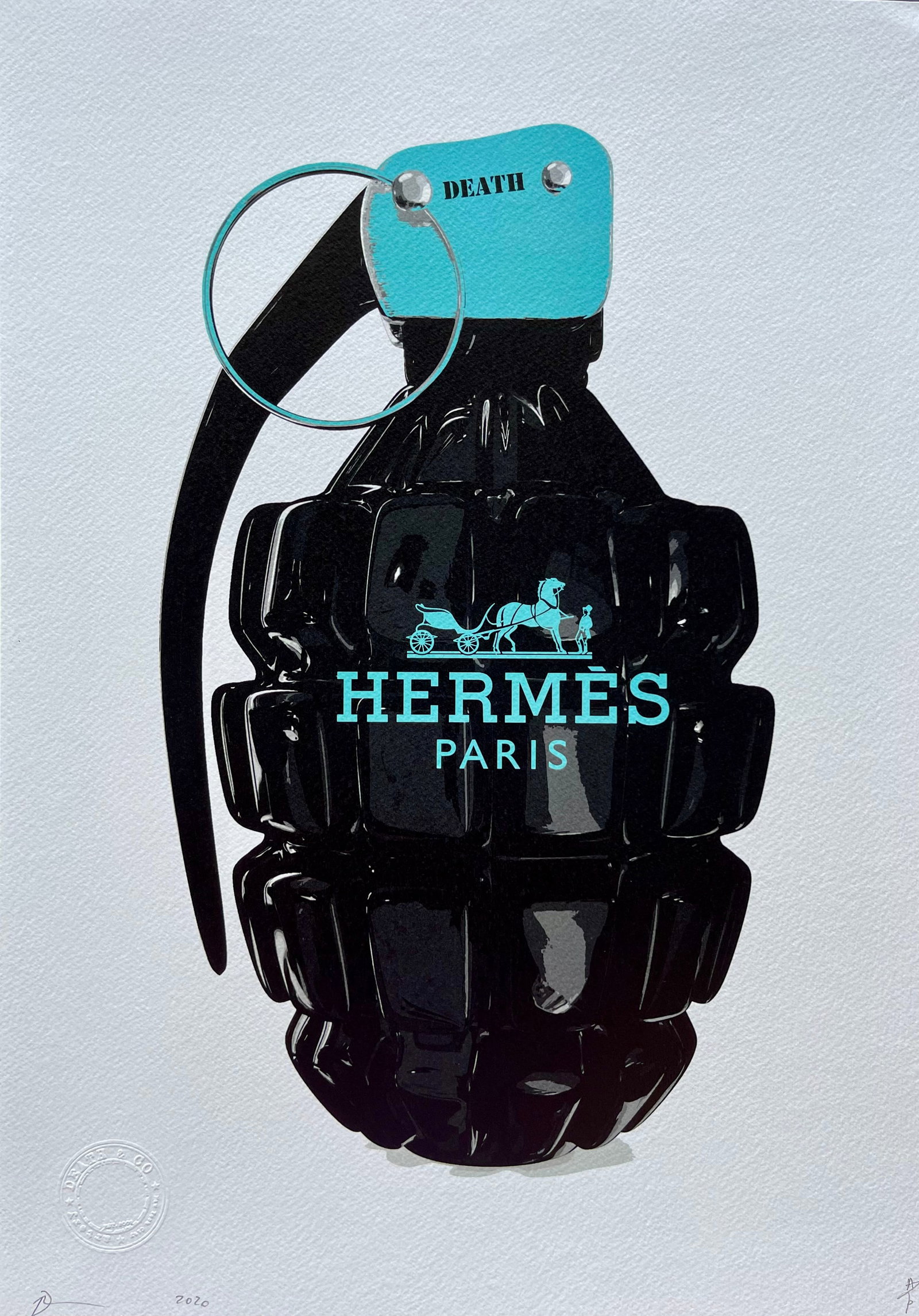 POP ART PRINT GRAFFITI ART: SIZE: 17.5 X 12.5 INCHES APPROX. UNFRAMED. SIGNED SEALED. SHIPPING IN THE U.S VIA USPS PRIORITY MAIL $15