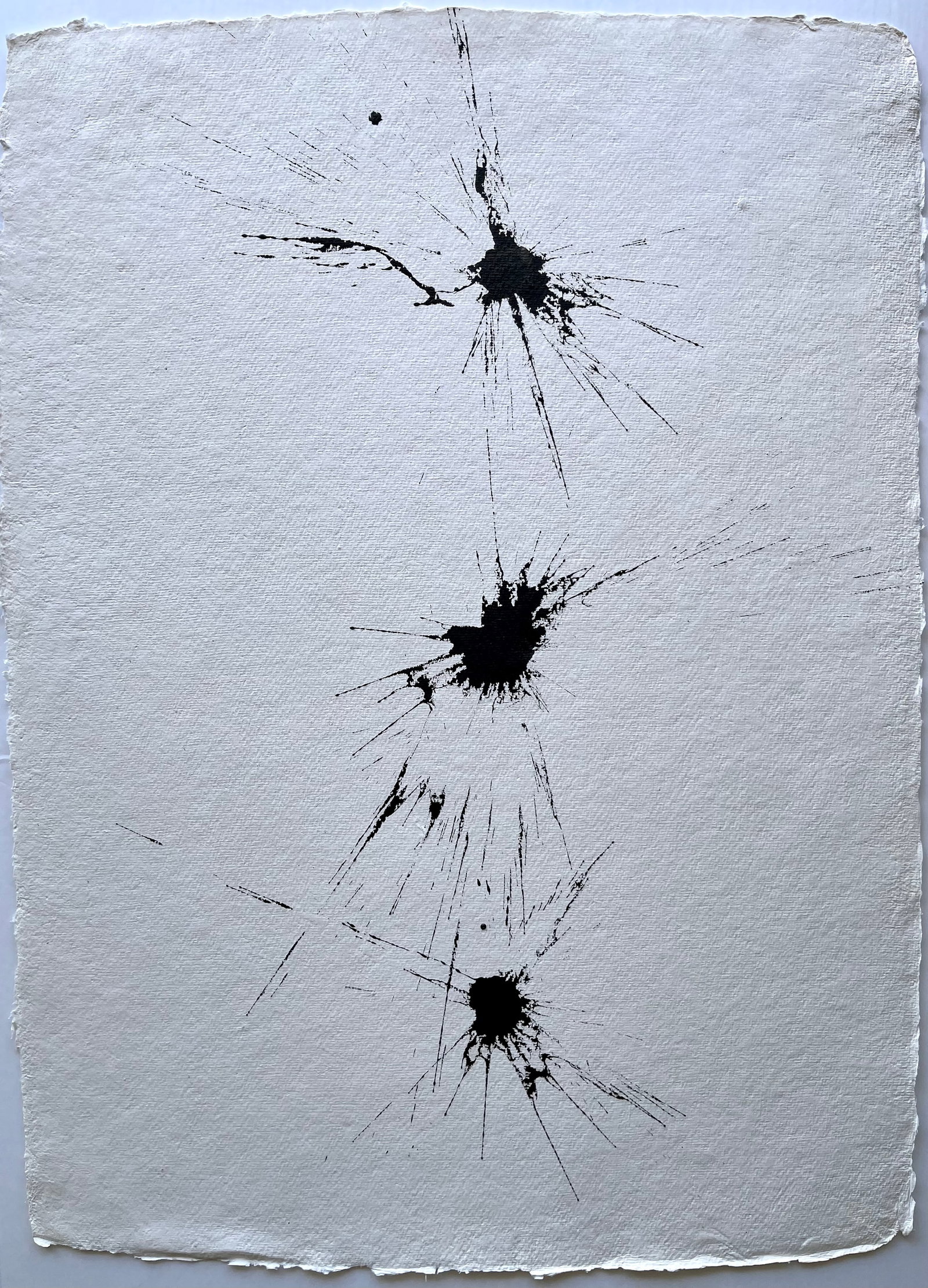 ORIGINAL LARGE INK ON HANDMADE PAPER DRAWING: SIZE: 22.5X30 INCHES APPROX. DRAWING IS UNFRAMED. SHIPPING IN THE U.S VIA USPS PRIORITY MAIL $20