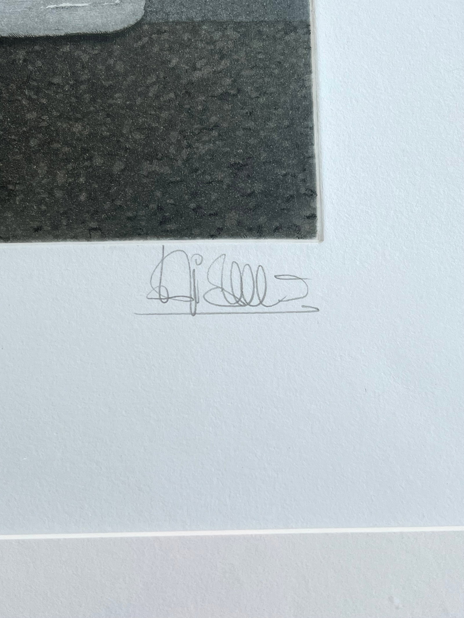 FRAMED GERMAN ETCHING - 2