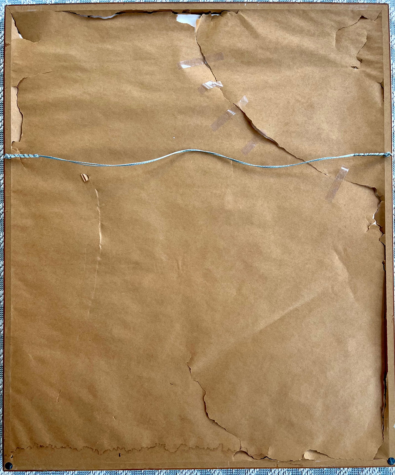 FRAMED GERMAN ETCHING - 5