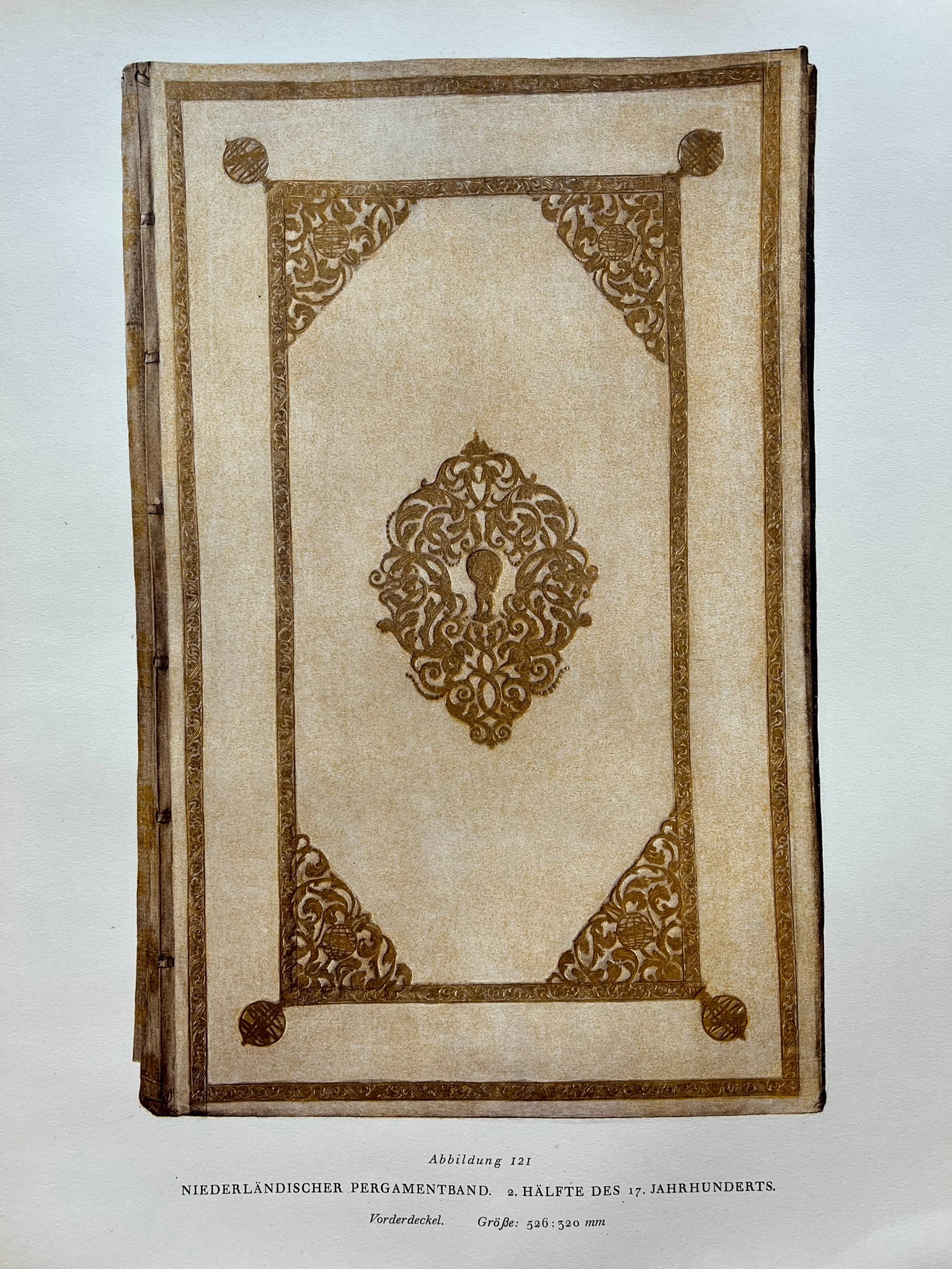 Original Antique Lithograph Antique Bookbinding: Original Antique Lithograph Printed on thick paper Germany 1921. Size: 17 x 13 in approx. Unframed. SHIPPING IN THE U.S VIA USPS PRIORITY MAIL $18