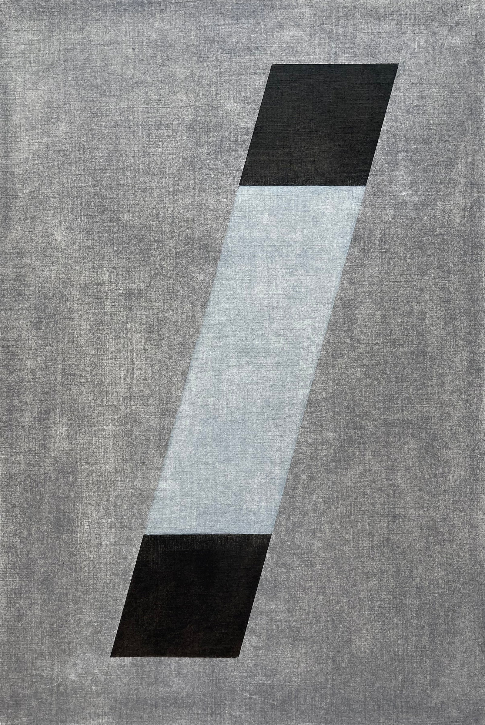MINIMALIST OIL ON PAPER PAINTING: OIL ON PAPER PAINTING. SIZE: 12 X 18 INCHES. PAINTING IS UNFRAMED. SHIPPING IN THE U.S VIA USPS PRIORITY MAIL $16
