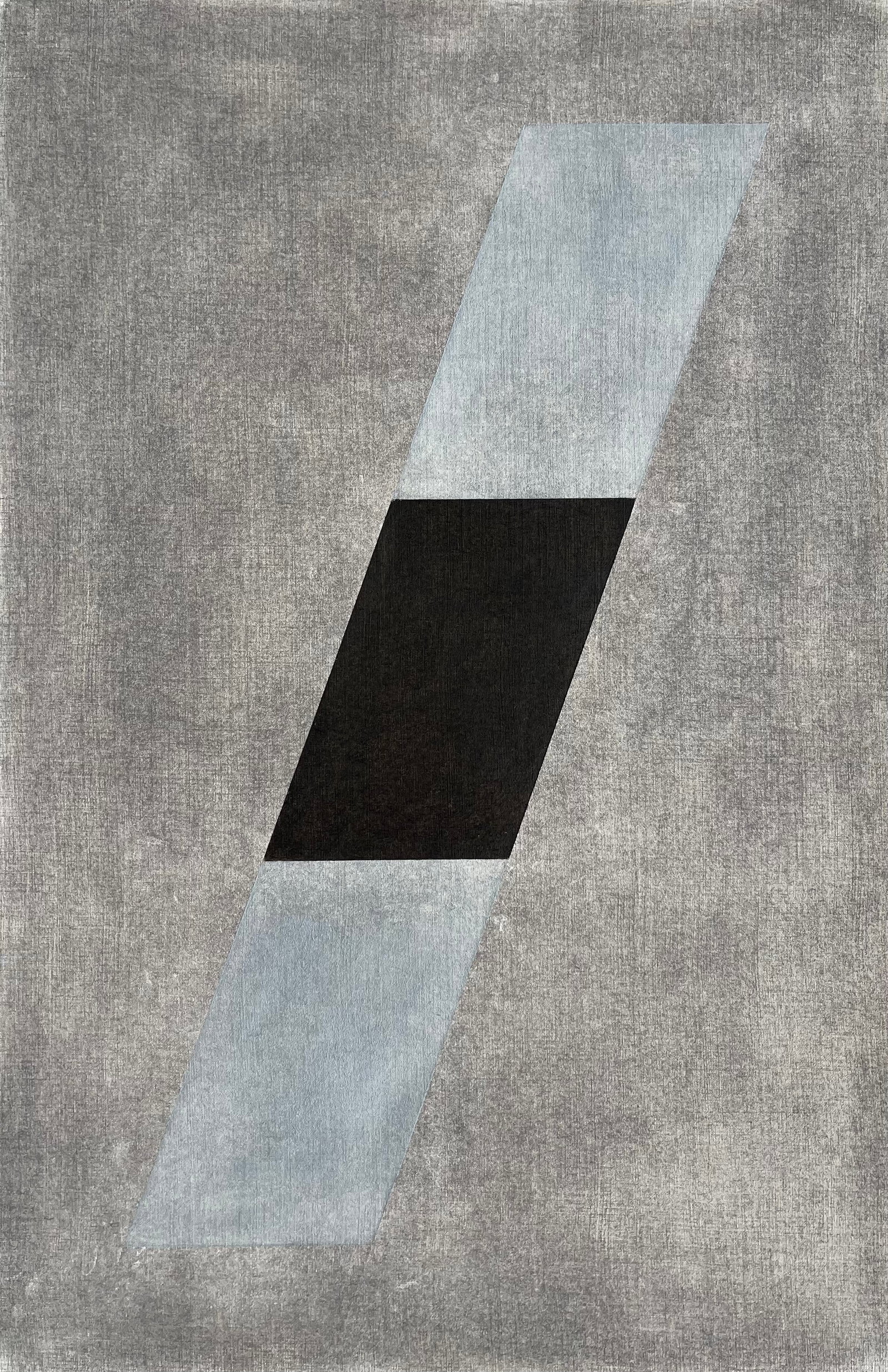 MINIMALIST OIL ON PAPER PAINTING: OIL ON PAPER PAINTING. SIZE: 12 X 18 INCHES. PAINTING IS UNFRAMED. SHIPPING IN THE U.S VIA USPS PRIORITY MAIL $16