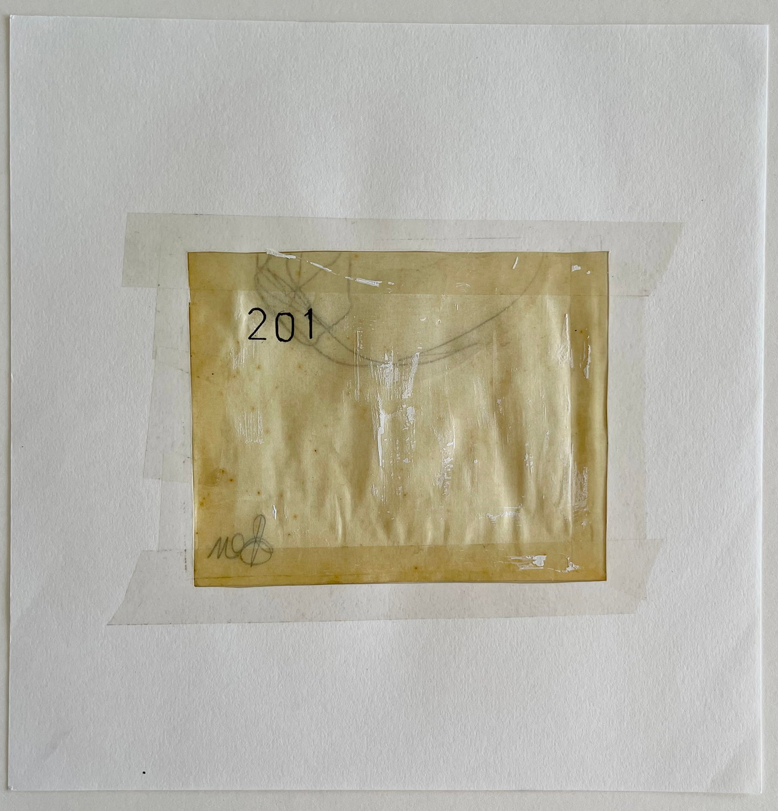 CONTEMPORARY MIXED MEDIA DRAWING - 4