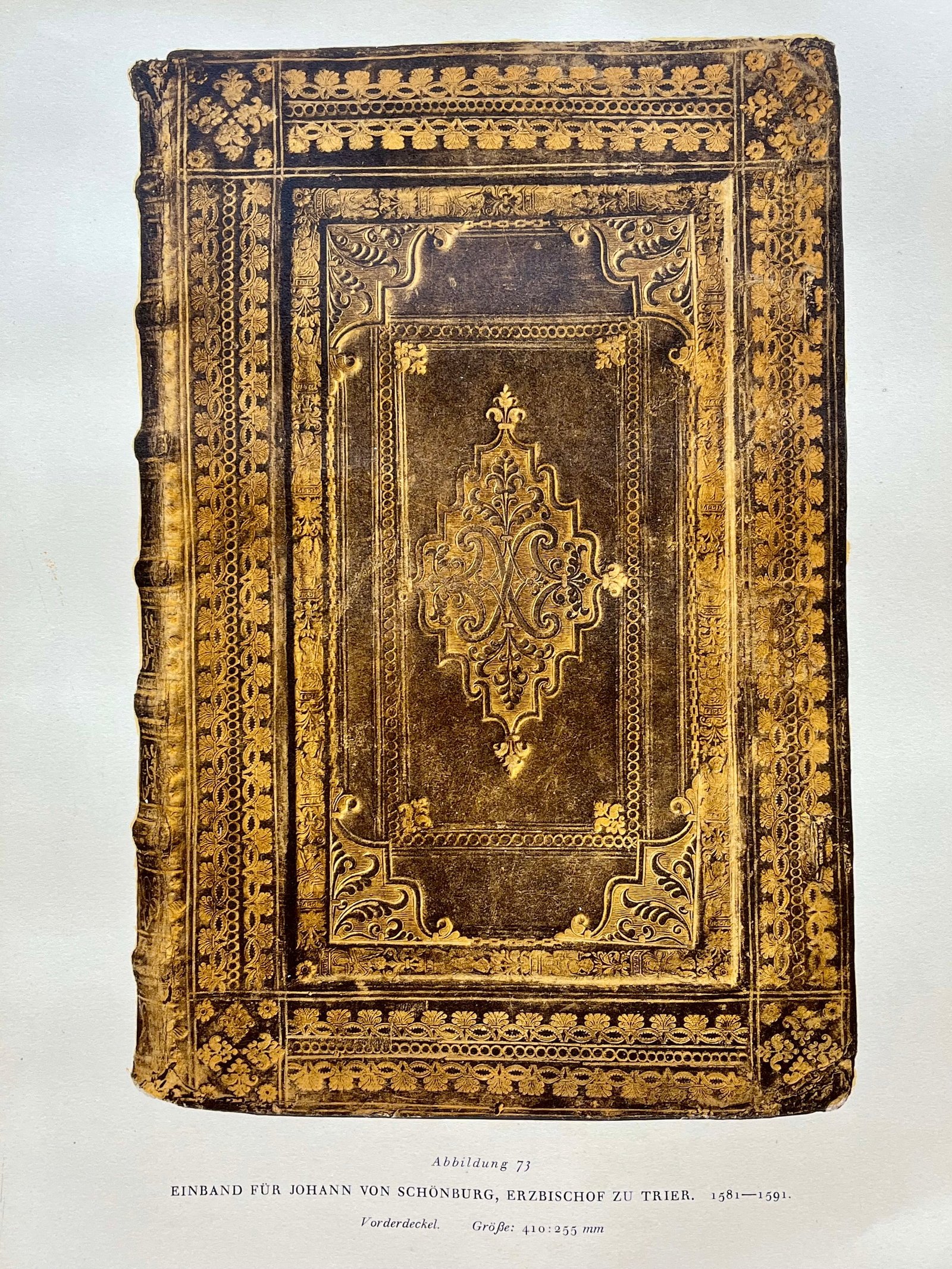 Original Antique Lithograph Antique Bookbinding: Original Antique Lithograph Printed on thick paper Germany 1921. Size: 17 x 13 in approx. Unframed. SHIPPING IN THE U.S VIA USPS PRIORITY MAIL $18