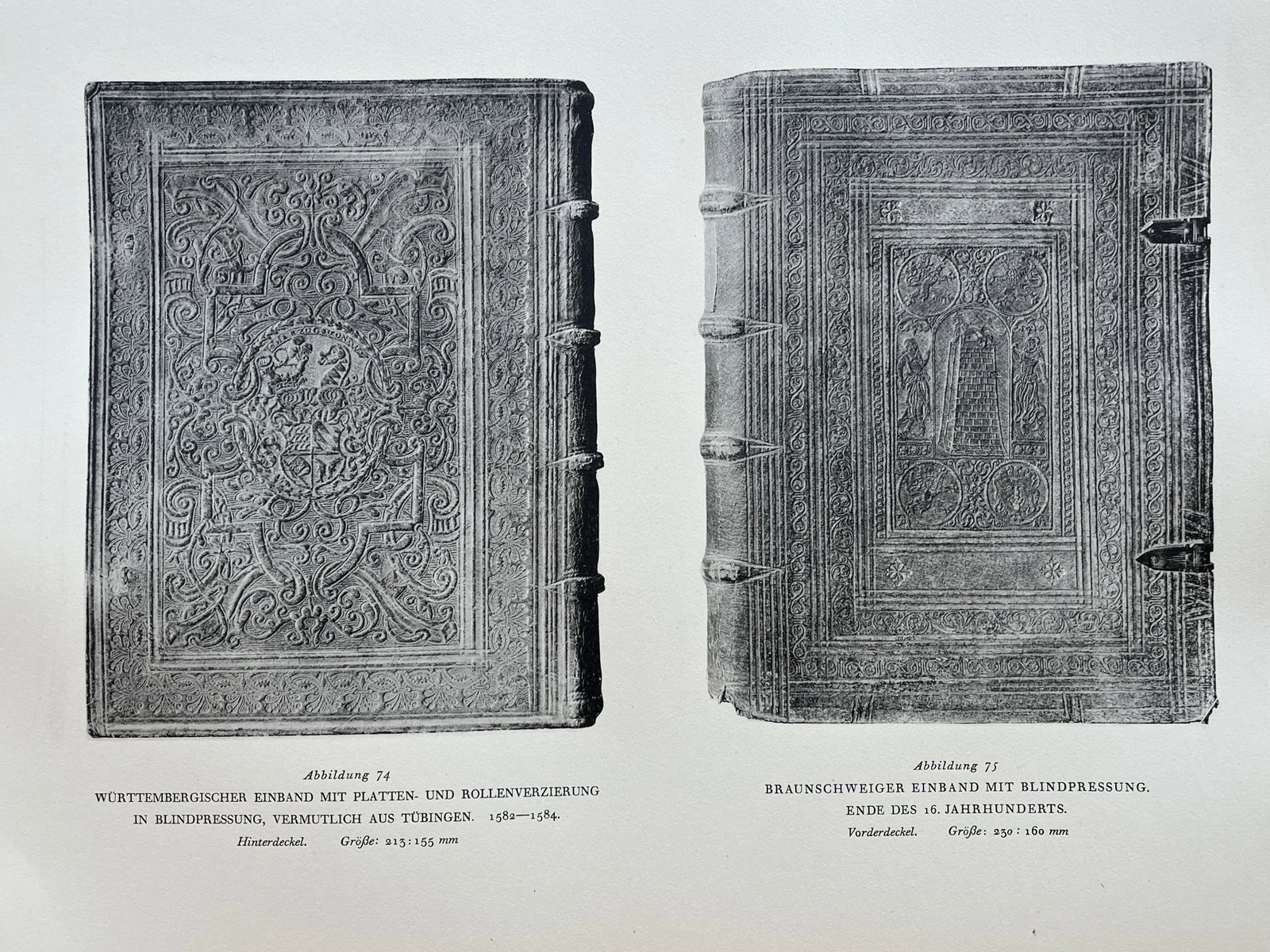 Original Antique Lithograph Antique Bookbinding Office Library Decor: Original Antique Lithograph Printed on thick paper Germany 1921. Size: 17 x 13 in approx. Unframed. SHIPPING IN THE U.S VIA USPS PRIORITY MAIL $18