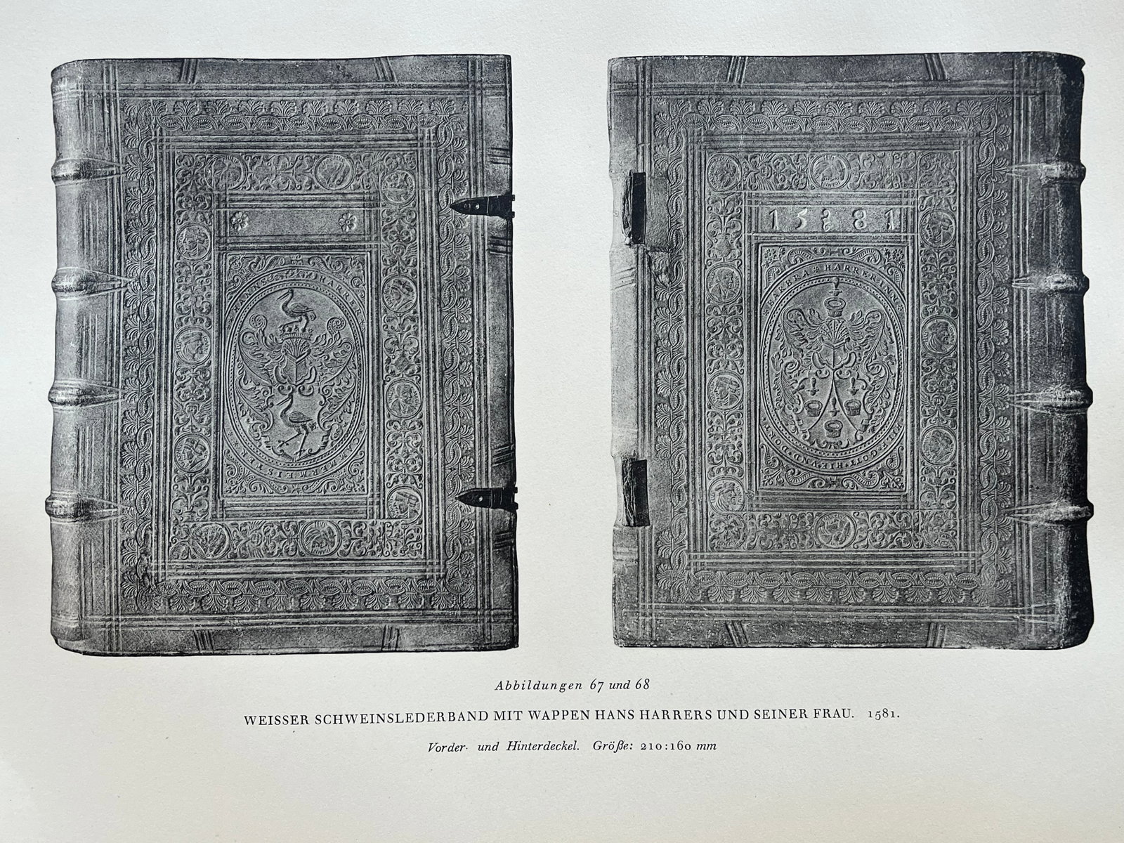 Original Antique Lithograph Antique Bookbinding Office Library Decor: Original Antique Lithograph Printed on thick paper Germany 1921. Size: 17 x 13 in approx. Unframed. SHIPPING IN THE U.S VIA USPS PRIORITY MAIL $18
