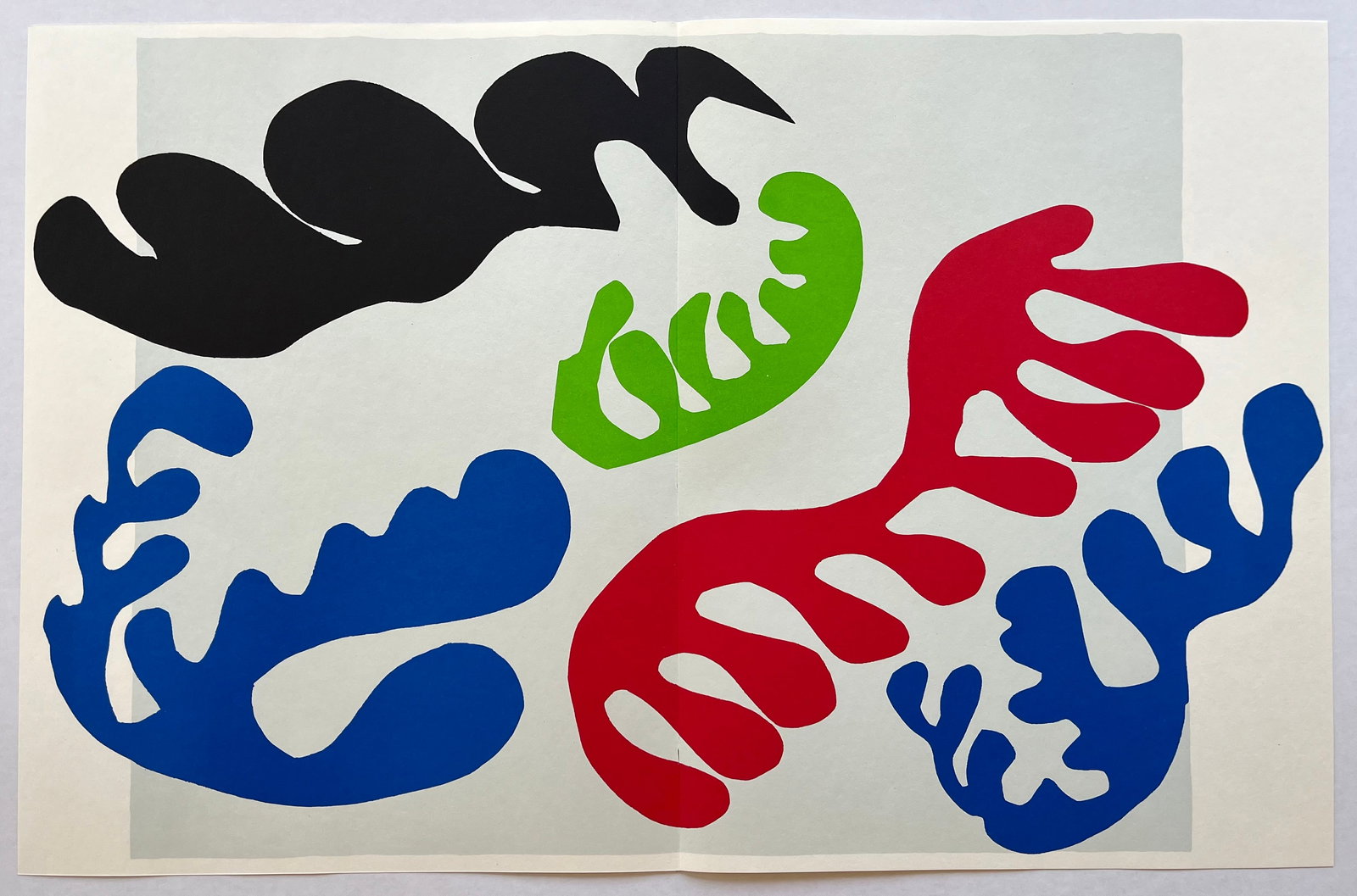 Henri Matisse 1869-1954 (After) Vintage Lithograph Printed 1983 "Le Lagon III (Lagoon III) (1 of 3)