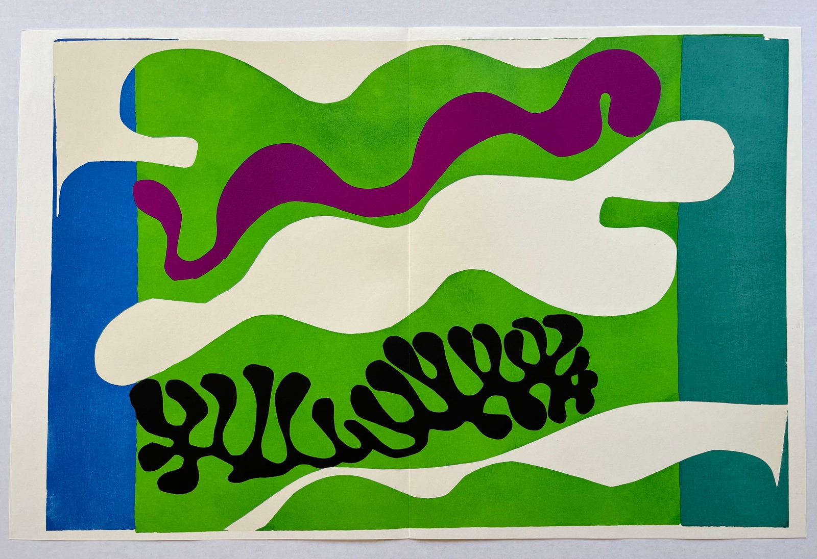 Henri Matisse 1869-1954 (After) Vintage Lithograph Printed 1983 The Lagoon (1 of 1)