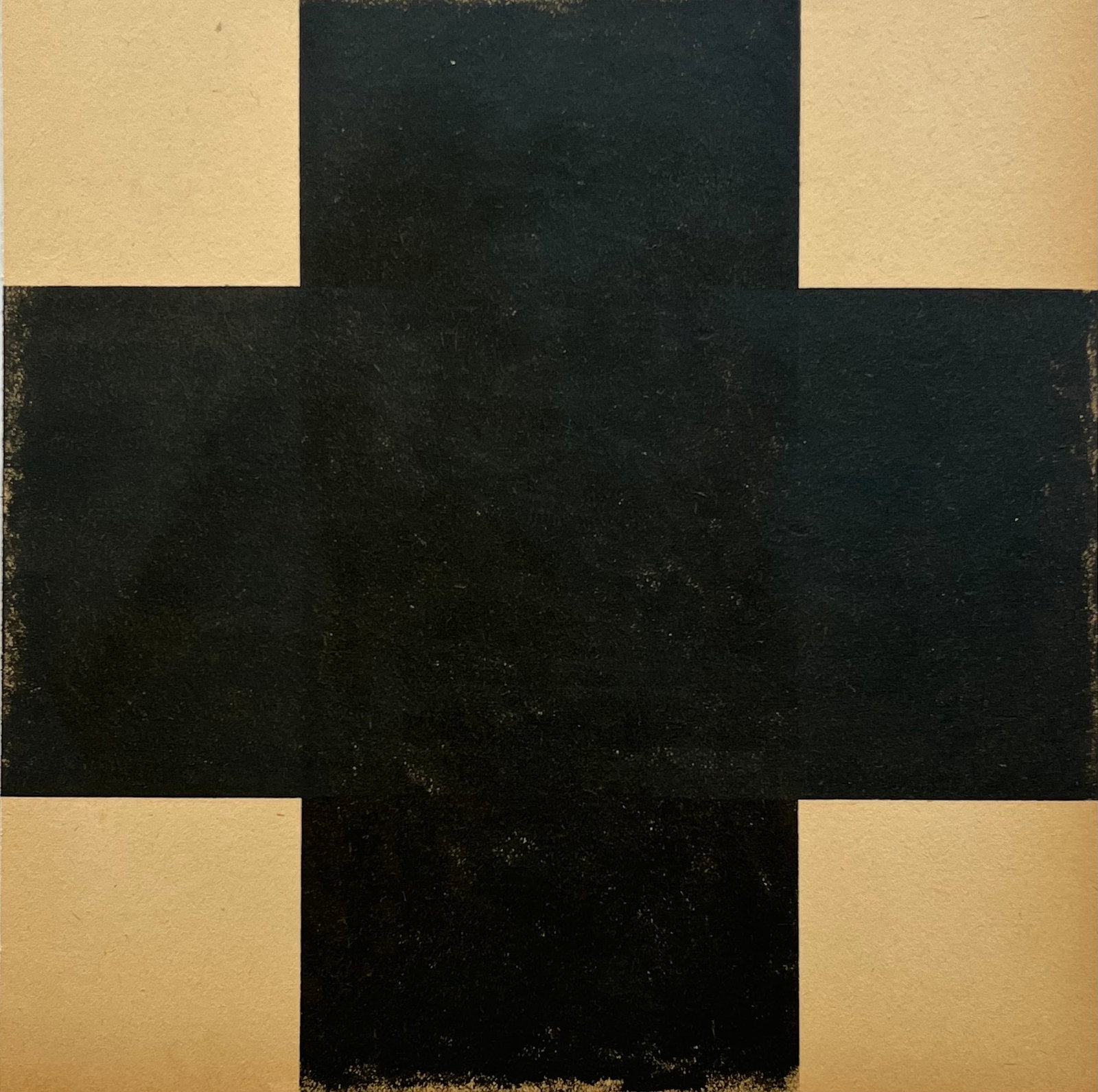 Vintage Suprematist French Painting Oil On Paper - Unframed: Original Vintage Suprematist French Painting Oil On Paper - UNFRAMED. Unsigned. Size: 10.7 X 11 inches approx. SHIPPING IN THE U.S VIA USPS PRIORITY MAIL $14