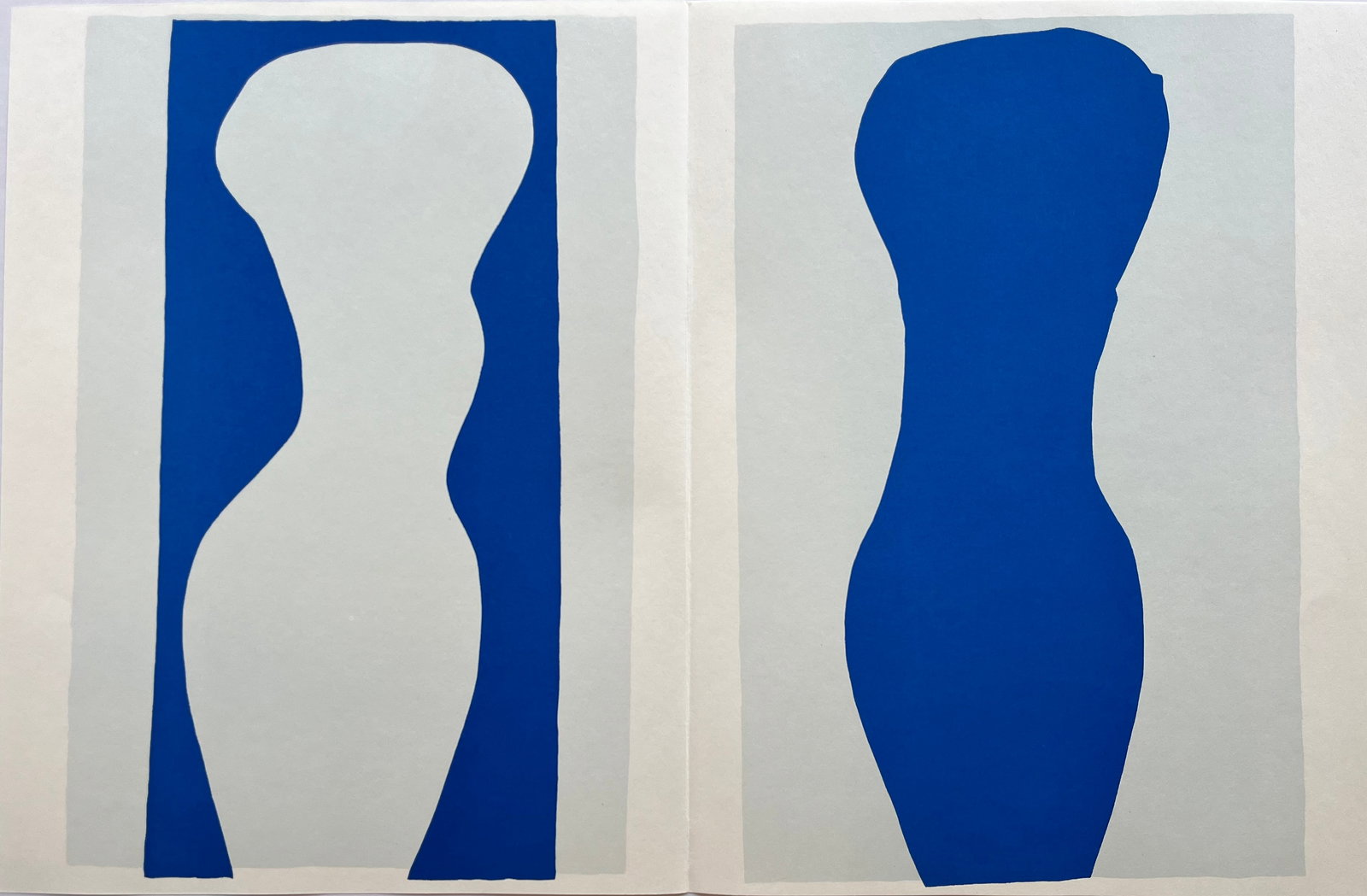 Henri Matisse 1869-1954 (After) Vintage Lithograph Printed 1983 "Forms" (1 of 2)