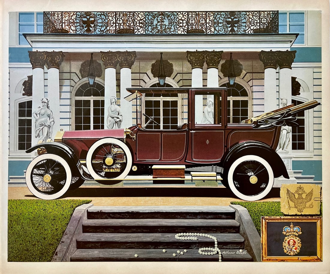 Vintage Rolls-Royce Empress Marie’s Landaulet - 1914 Automobile Print (1 of 2)