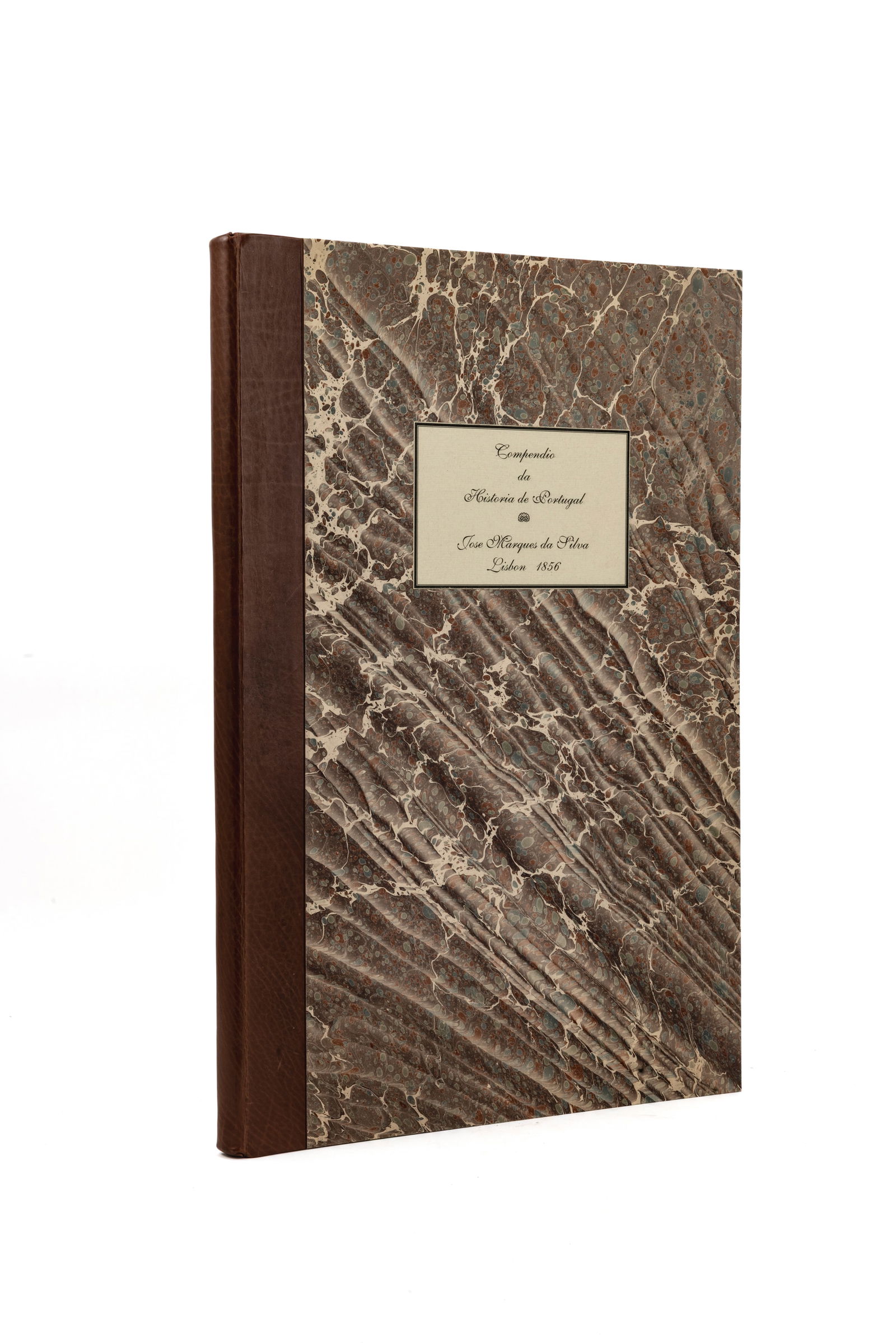 Compendio da Historia de PortugalManuscript on paper written by Jose Marques da Silva in Lisbon in (1 of 3)