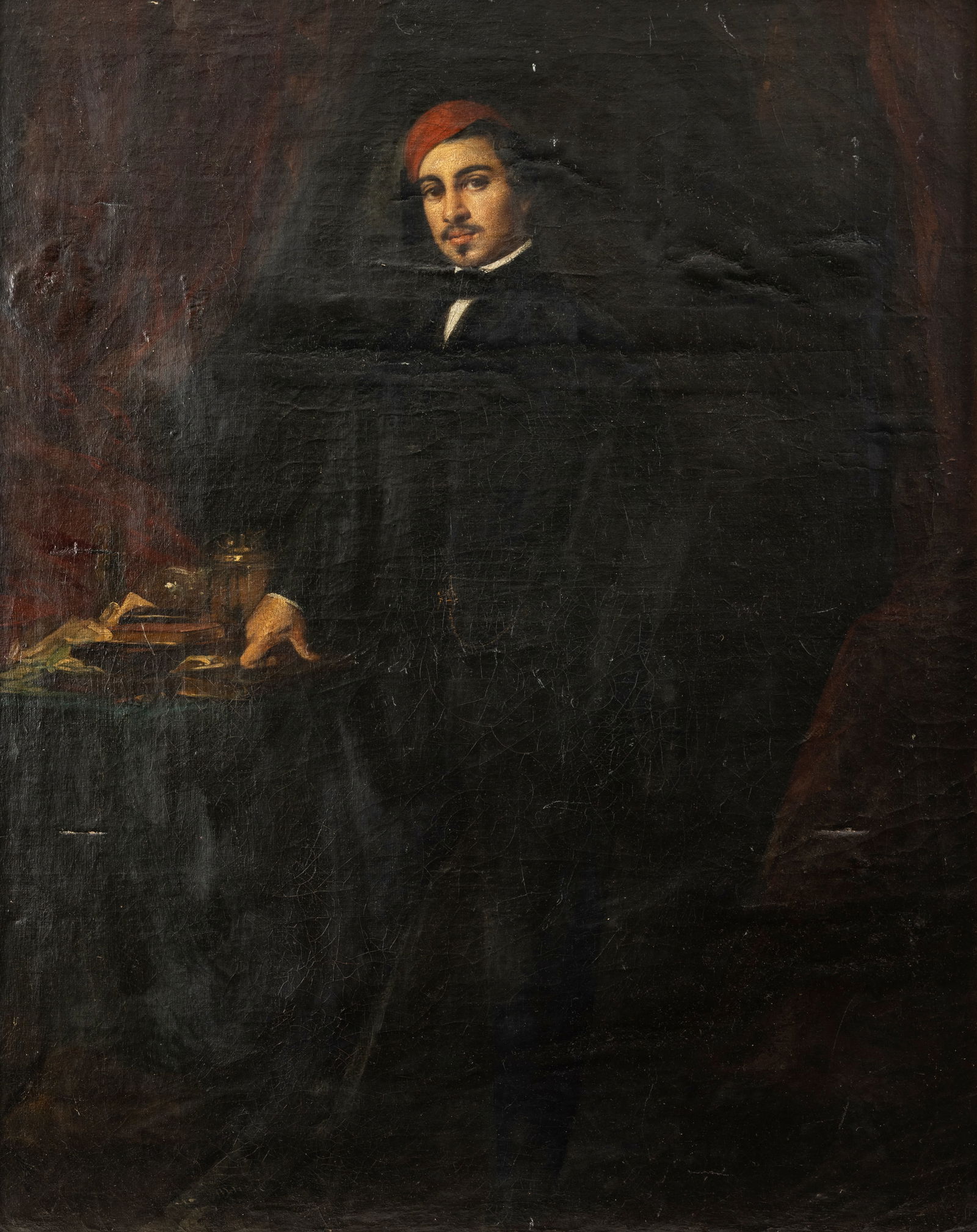 Charles-Louis BAZIN (1802-1859) (attributed to)Full-length portrait of Ohannès Bey Dadian, circa (1 of 1)