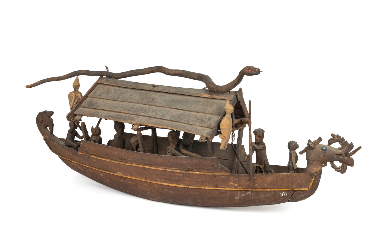 Rare Dayak ship model for the passage… (1 of 4)