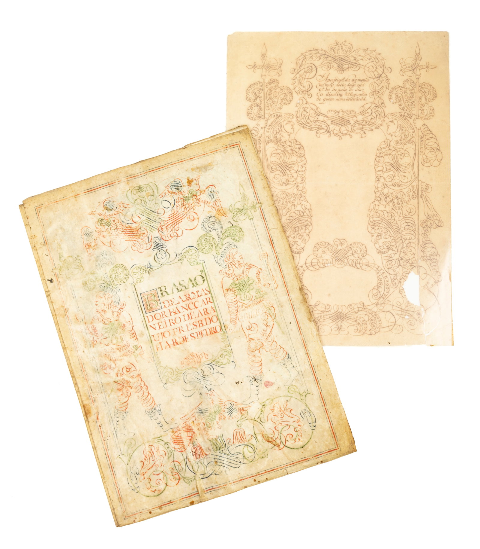 Letters patent granting arms to a… (1 of 2)