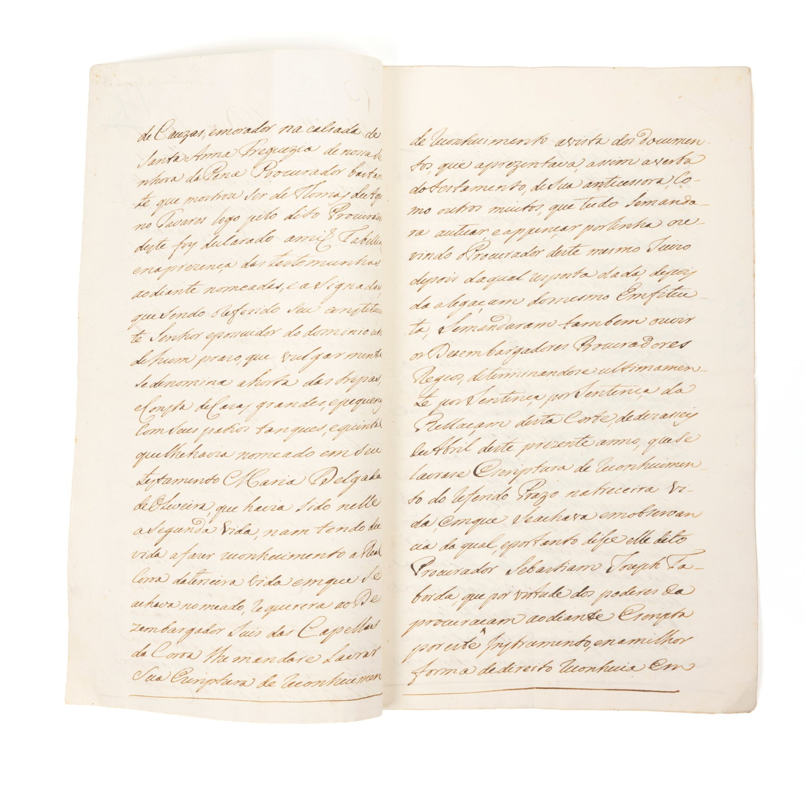 Notarial deed from 1785 (1 of 2)