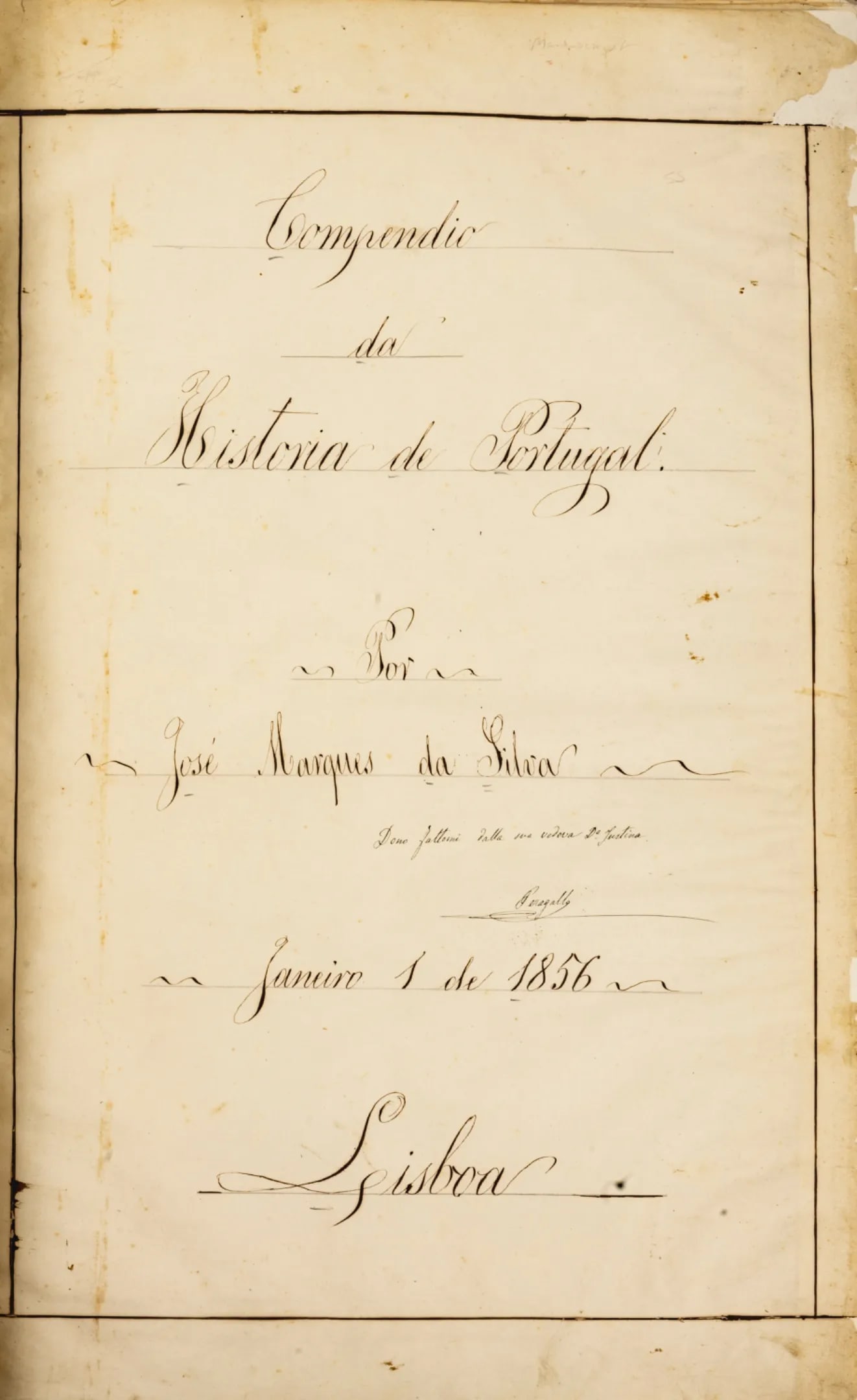 Compendio da Historia de Portugal (1 of 2)