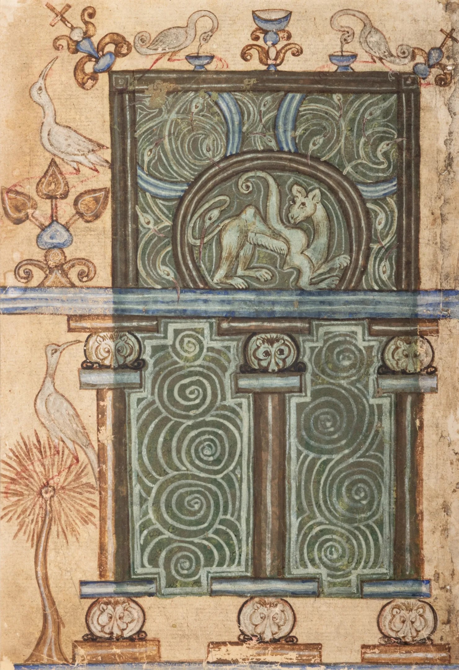 Illuminated folio from a compilation… (1 of 1)