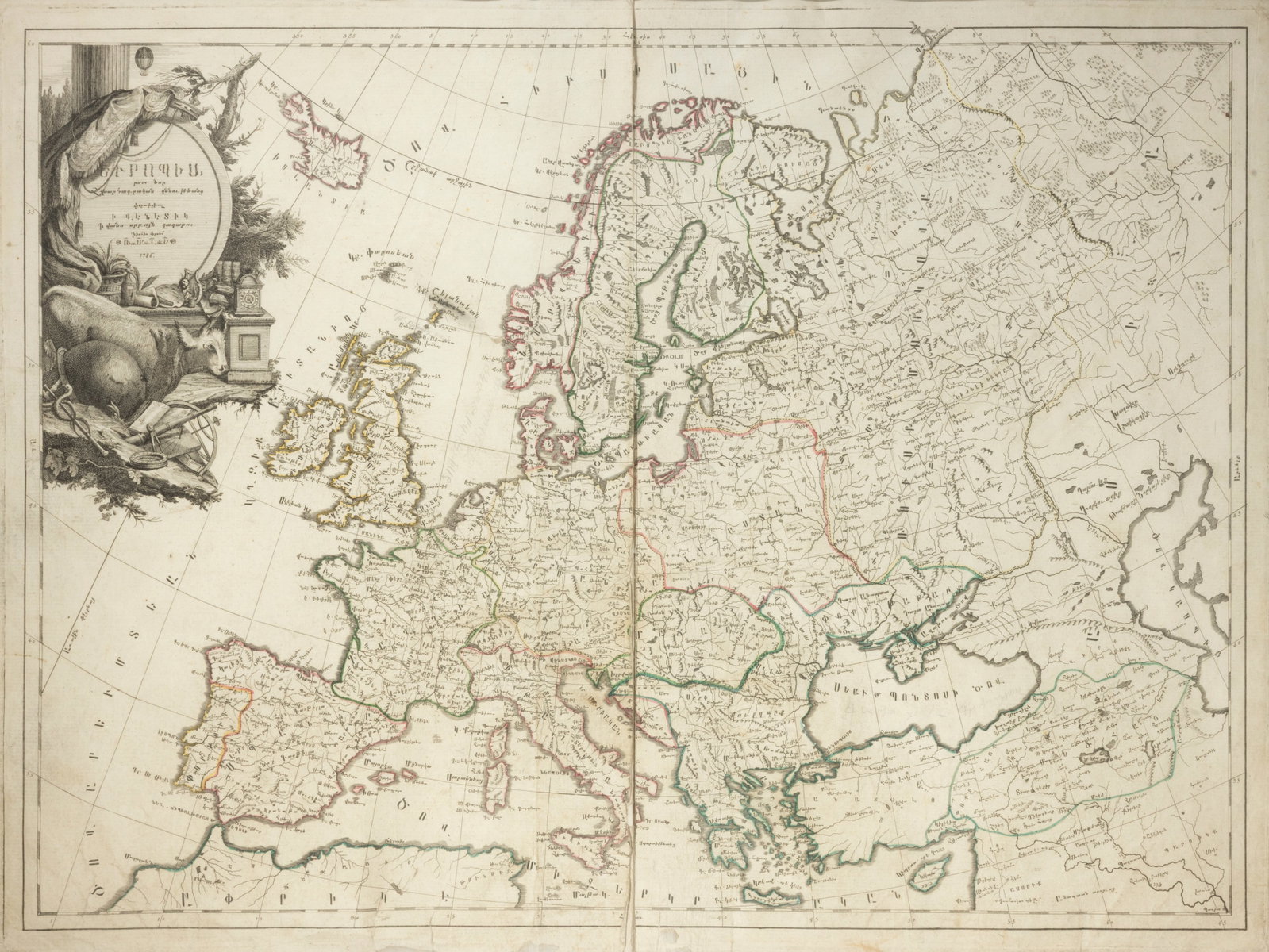Complete set of maps of the four… (1 of 4)