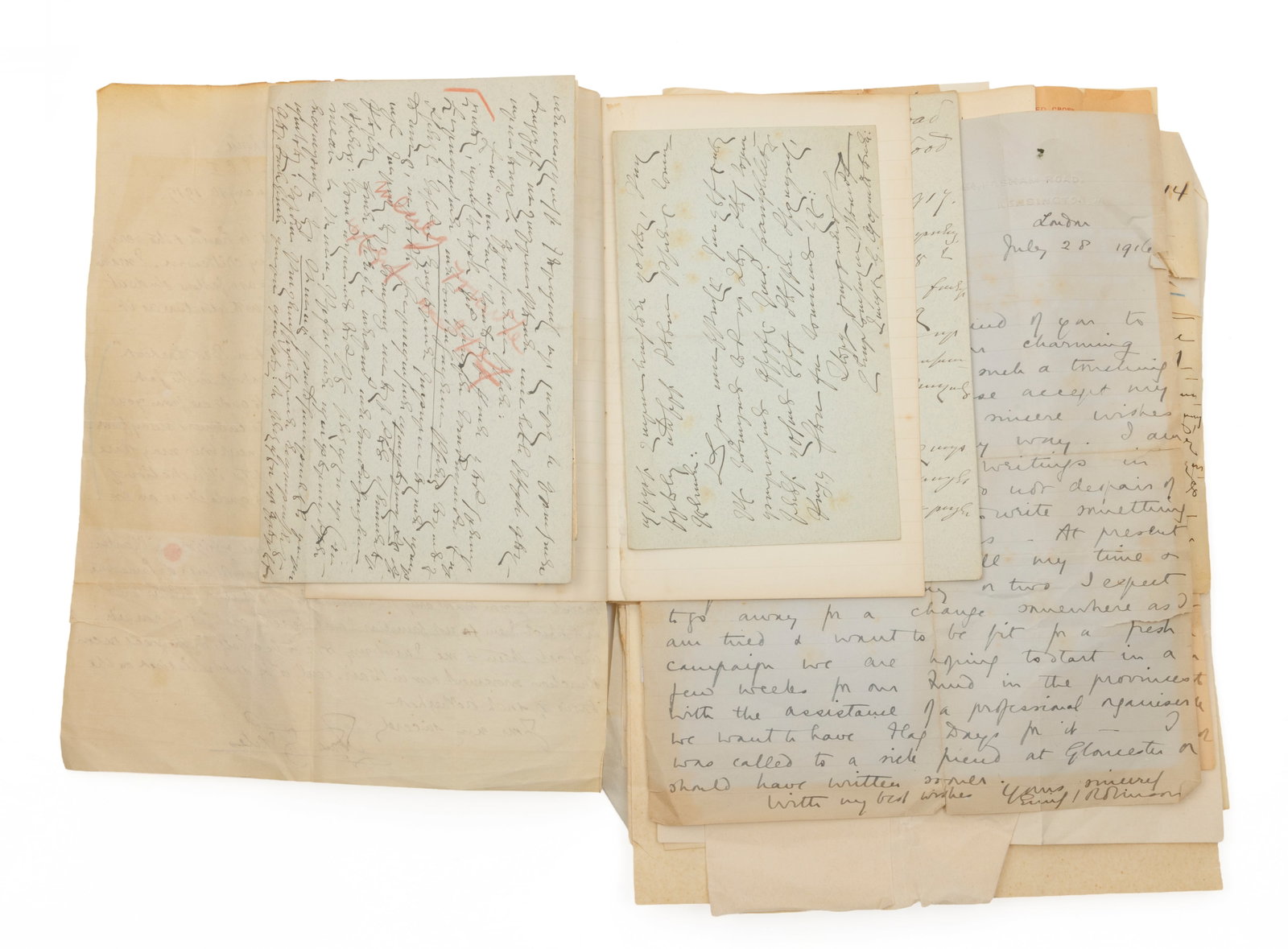 Armène Ardontz archives, 1907-1922 (1 of 2)
