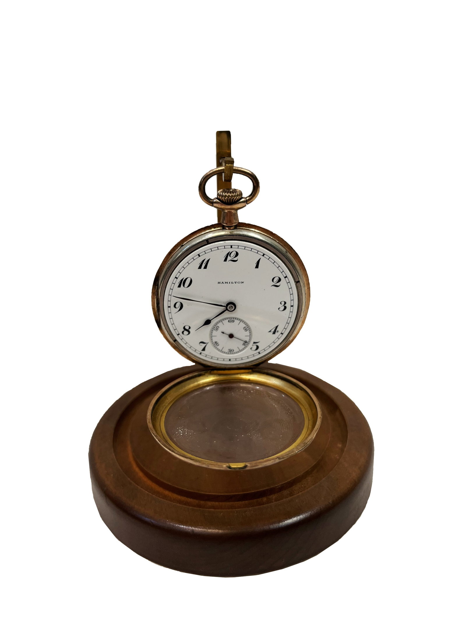 Vintage Hamilton Pocket Watch "Railwood Watch" (1 of 4)