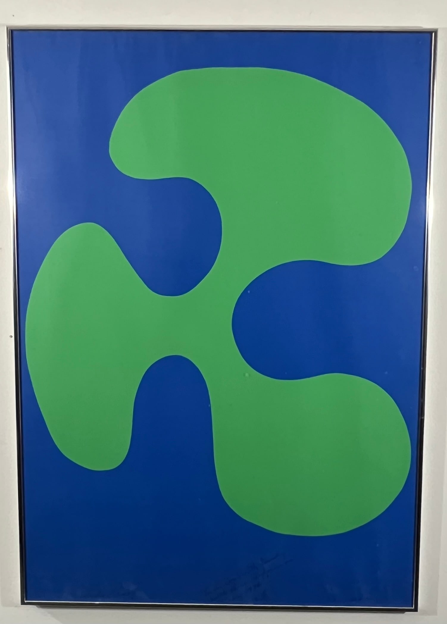 Leon Polk Smith, Ohne Titel (Color Form G), Signed and Dedicated AP Edition Color Serigraph (1 of 4)