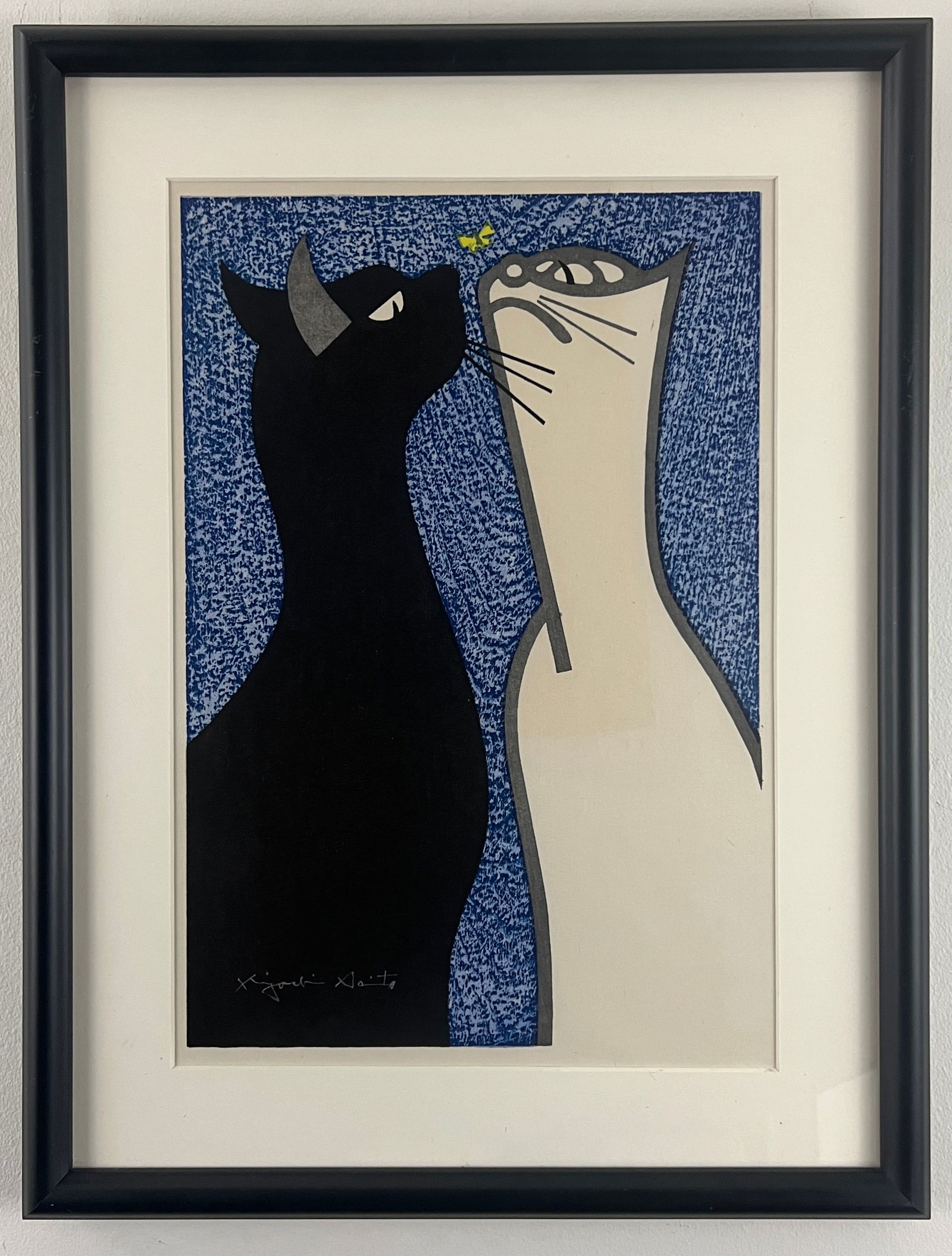 Kiyoshi Saito, Steady Gaze, Signed Woodblock (1 of 5)